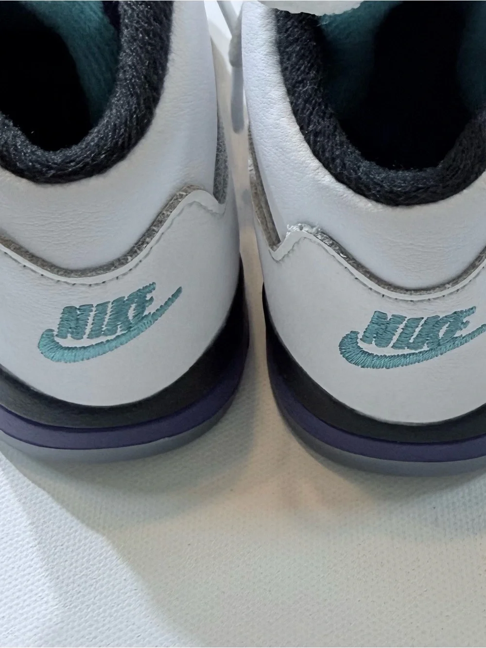 Air Jordan 5 Retro Teal/Grape Toddler Sneakers Size 6C